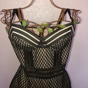 Olive Green Night Dress